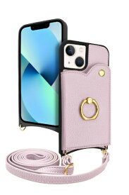shizukawill｜シズカウィル iPhone 13 ショルダーケース アイファンデ5 フルール ローズティ APIP13IF53PU