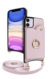 shizukawill｜シズカウィル iPhone 11 ショルダーケース アイファンデ5 フルール ローズティ APIP11IF53PU