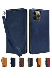 shizukawill｜シズカウィル iPhone13 Pro Max 手帳型 本革調ケース ネイビー APIP13PMNAVY