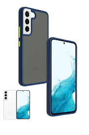 shizukawill｜シズカウィル Galaxy S22 アクティブハイブリット ケース 米軍MIL GRADE ブルー SAGAS22ACHIDB