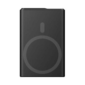 COMPUCASE JAPAN｜コンピューケースジャパン 超薄型マグセーフ10000mAhモバイルバッテリー（PD20W） 付属ケーブル:A to Type-C ブラック JMB-ZA10M-BK