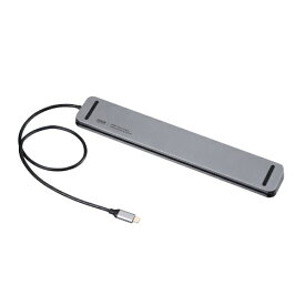 サンワサプライ｜SANWA SUPPLY ［USB-C オス→メス HDMIx3 / LAN / φ3.5mm / USB-Ax3 / USB-Cx2] USB PD対応 85W ドッキングステーション USB-CVDK13 [USB Power Delivery対応]