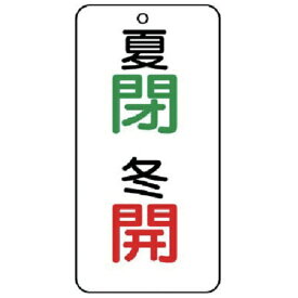 ユニット｜UNIT ユニット　バルブ開閉透明ステッカー夏閉冬開　5枚組　80×40 85896