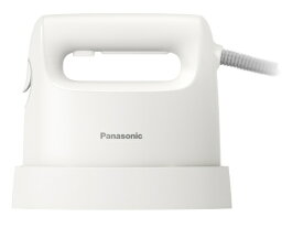 【エントリーで2倍pt(4/21まで)】 パナソニック｜Panasonic 衣類スチーマー ホワイト NI-FS40A [ハンガーショット機能付き]