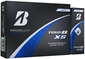 ブリヂストン｜BRIDGESTONE ゴルフボール TOUR B XS ツアービー・エックスエス ホワイト S4WXJ [12球（1ダース）]【返品交換不可】