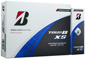 ブリヂストン｜BRIDGESTONE ゴルフボール TOUR B XS コーポレート ホワイト/コーポレート S4CXJ [12球（1ダース）]【返品交換不可】
