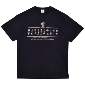 ヒト・コミュニケーションズ 20UNIONS Tシャツ【STACKED】(XXXLサイズ/ネイビー)A1002153
