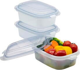 CB Japan｜シービージャパン そのまま食卓に出せるレンジ容器 M 3P ブルー