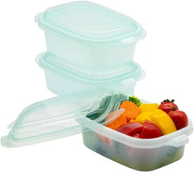 CB Japan｜シービージャパン そのまま食卓に出せるレンジ容器 M 3P グリーン