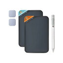 キングジム｜KING JIM 電子ふせん ブギーボード ペーパリー Mサイズ スターターセット（2枚アソート） 水色/オレンジ …