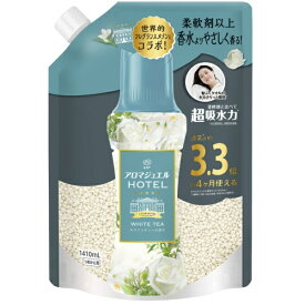 P&G｜ピーアンドジー Lenor（レノア）アロマジュエル つめかえ用超特大サイズ 1410mL ホワイトティーの香り