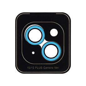 HAMEE｜ハミィ ［iPhone 15/15 Plus専用］iFace カメラレンズカバー Neo iFace ネオブルー 41-967034