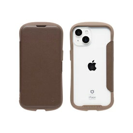 HAMEE｜ハミィ ［iPhone 14/13専用］iFace Reflection ダイアリー ポリカーボネート クリアケース iFace ブラウン 41-967676