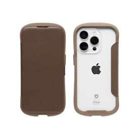 HAMEE｜ハミィ ［iPhone 15 Pro専用］iFace Reflection ダイアリー ポリカーボネート クリアケース iFace ブラウン 41-967775
