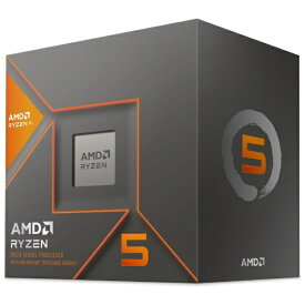 AMD｜エーエムディー 〔CPU〕AMD Ryzen 5 8600G BOX With Wraith Stealth Cooler （Zen4） 100-100001237BOX [AMD Ryzen 5 /AM5 /グラフィックス搭載]