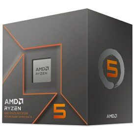 AMD｜エーエムディー 〔CPU〕AMD Ryzen 5 8500G BOX With Wraith Stealth Cooler （Zen4） 100-100000931BOX [AMD Ryzen 5 /AM5 /グラフィックス搭載]