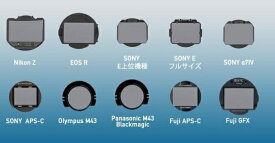 よしみカメラ｜YOSHIMI CAMERA クリップタイプNDフィルター　ND4　Sony上位機種 6機種のみ【α1 / α9II / α7S III / FX3 / α7R IV / α7R V】［2604］