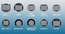 よしみカメラ｜YOSHIMI CAMERA クリップタイプNDフィルター　ND4　Sony α7IV / VLOGCAM ZV-E1のみ［2628］