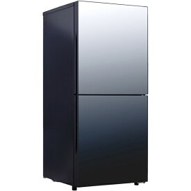 ツインバード｜TWINBIRD 冷凍冷蔵庫 HRシリーズ ブラック HR-G912B [幅49.5cm /約121L /2ドア /右開きタイプ /2024年]