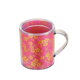 MIクリエーションズ｜MI creations 西陣織マグカップ 珊瑚 LALA-505NPK