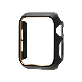 HAMEE｜ハミィ ［Apple Watch Series SE（第2/1世代）/6/5/4（40mm）専用］salisty Apple Watch ハードフレーム ゴールド/ブラック 669-964538