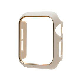 HAMEE｜ハミィ ［Apple Watch Series SE（第2/1世代）/6/5/4（40mm）専用］salisty Apple Watch ハードフレーム ゴールド/グレージュ 669-964545