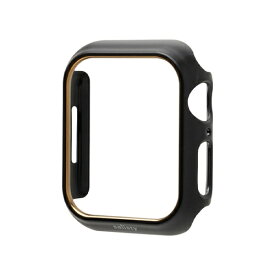 HAMEE｜ハミィ ［Apple Watch Series 9/8/7（41mm）専用］salisty Apple Watch ハードフレーム ゴールド/ブラック 669-964569