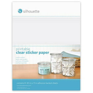 silhouette�b�V���G�b�g �X�e�b�J�[ �N���A�[ MEDIA-CLR-ADH-3T