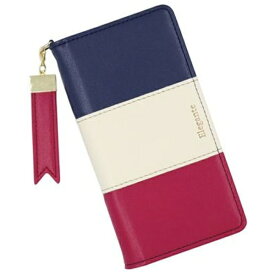 近通｜Kintsu iPhone 12 mini 手帳型トリコロールケース チャーム付 Elegante クラシカル TR-IP1254-6CL
