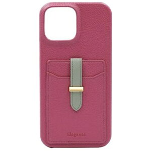 �ߒʁbKintsu iPhone 13 Pro Max �G���K���e �x���e�b�h �n�[�h�P�[�X Elegante ���Y�x���[ BH-IP13PM-RB