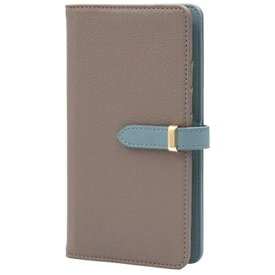 近通｜Kintsu iPhone 12 mini エレガンテ 手帳型ケース ベルテッド Elegante トープ BD-IP12M-02TP