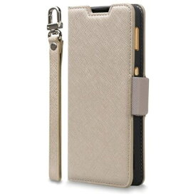 CORALLO｜コラーロ AQUOS sense6 手帳型ケース NU ベージュグレ CR_ARMCSPLNU_BG