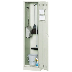 トラスコ中山|TRUSCO NAKAYAMA 掃除用具ケース 片開型 W455×D515×H1790 NSP 【メーカー直送・代金引換不可・時間指定・返品不可】