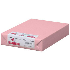 長門屋商店｜NAGATOYA 〔各種プリンタ〕カラーペーパー 中厚口 0.09mm [A4 /500枚] ナ-3271 桃