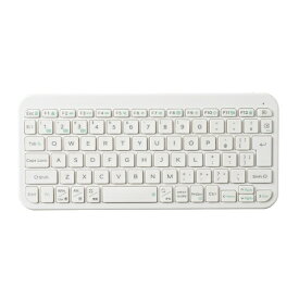 ELECOM｜エレコム キーボード 「Slint」(Android/iPadOS/iOS/Mac/Windows11対応) ホワイト TK-TM10BPWH [ワイヤレス /Bluetooth]
