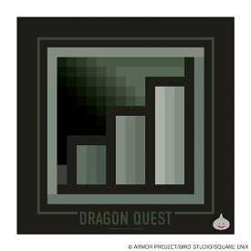 SQUARE ENIX｜スクウェアエニックス ドラゴンクエスト　ドットフィールドハンカチ　かいだんに　メタルスライムが　あらわれた！
