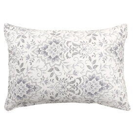 小栗｜OGURI メリーナイト 枕カバー SEK抗菌防臭加工 約43×63cm 綿100％ 2重ガーゼ ファスナー式 まくらが入れやすい 清潔 衛生 快適 通気性 速乾 軽量 ふんわりやさしい肌触り 吸水性 オールシーズン MN661061-05 MerryNight グレー