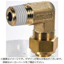 トラスコ中山｜TRUSCO NAKAYAMA TRUSCO　クイックシール継手　エルボ　φ4X2　呼びR1／8