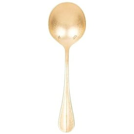 青芳｜Aoyoshi ヴィンテージ バゲットクラシック ブイヨンスプーン ゴールド 558986