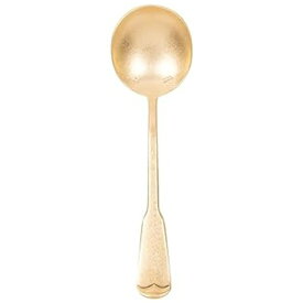 青芳｜Aoyoshi ヴィンテージ リュテス ブイヨンスプーン ゴールド 559136