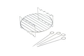 オークローンマーケティング｜OAK LAWN MARKETING カラットフライヤー専用 2段ラック＆串 KRFWS04