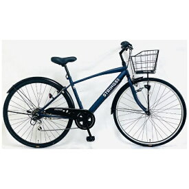 サイモト自転車｜SAIMOTO 27型 クロスバイク ストリングスツー276クロス-HD-F マットネイビー CRB-B276BA-PS-HD-F [6段変速]2024年モデル【キャンセル・返品不可】 【代金引換配送不可】