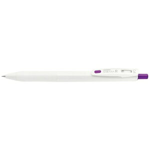 �[�u���bZEBRA �W�F���{�[���y�� SARASA R (�T���T R) ��(�C���N�F�F�o�C�I���b�g) JJS29-R1-VI [0.4mm]