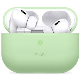 ELAGO｜エラゴ AirPods Pro(第2世代) シリコンケースパステルグリーン EL_A2PCSSCBS_GR