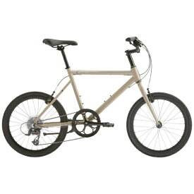 TERN｜ターン 自転車 ミニベロ Crest クレスト[500] マットベージュ CRESBE50 [外装8段 /20インチ]【キャンセル・返品不可】 【代金引換配送不可】