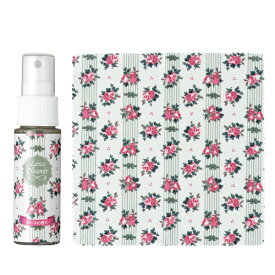 パール｜Pearl レンズクリーナー 30mL クロス付き バラ柄/ローズの香り