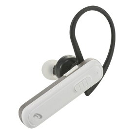 オーム電機｜OHM ELECTRIC ヘッドセット AudioComm ホワイト HST-W52N-W [ワイヤレス（Bluetooth） /片耳 /イヤフックタイプ]