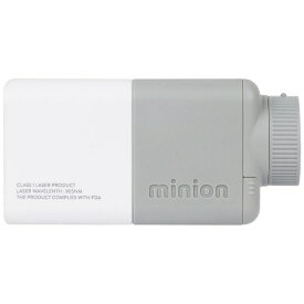 GOLFZON｜ゴルフゾン CaddyTalk ゴルフ 距離測定器 minion ホワイト×グレイ