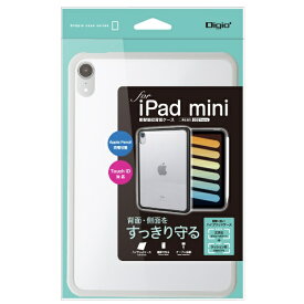 ナカバヤシ｜Nakabayashi iPad mini（第6世代）用 衝撃吸収背面ケース グレー TBC-IPM2103GY