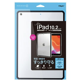 ナカバヤシ｜Nakabayashi 10.2インチ iPad（第9/8/7世代）用 衝撃吸収背面ケース ブラック TBC-IP1903BK